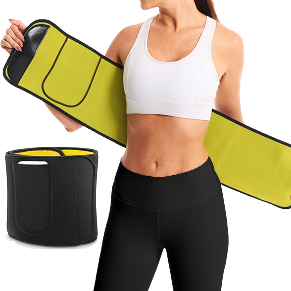Sweat Waist Trainer Belt Neoprene - Women Sauna Waist Trainer Slimming Belt