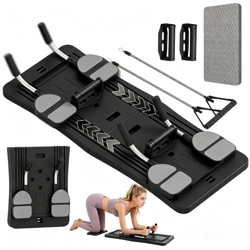 Push Up Board Foldable Multi Function - Foldable Multifunctional Home Workout Board, Portable