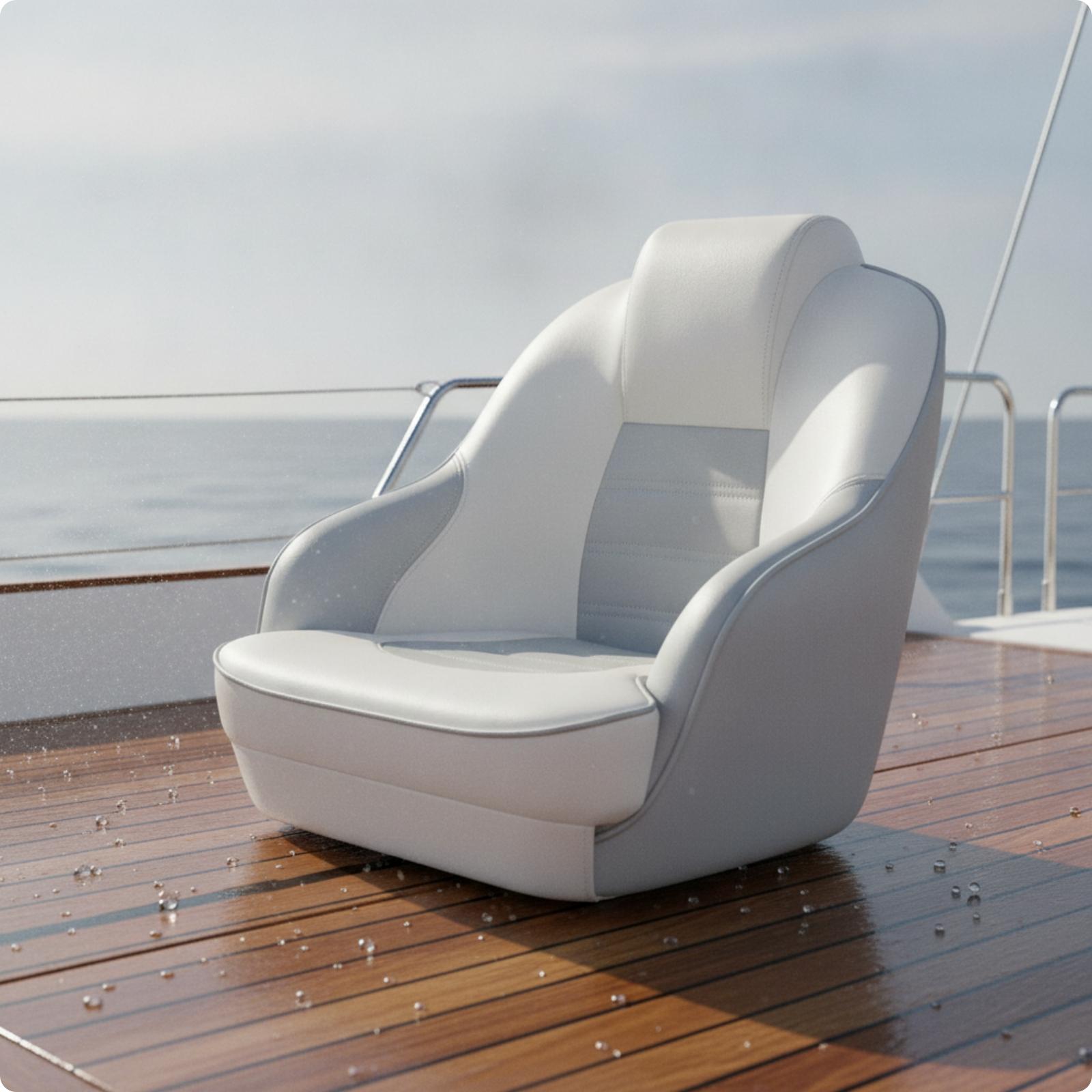 Fishing - Marine Captain Seat High Back Luxury