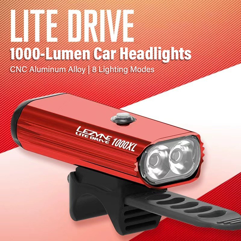 LEZYNE 1000 Lumen Bicycle Ligh - Rechargeable Bicycle Headlight 1000 Lumen 评论和价格
