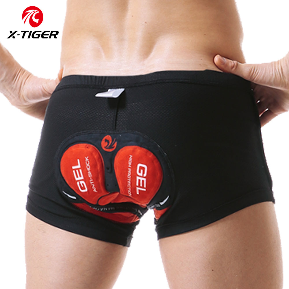 X-Tiger Cycling Shorts Breatha - Padded Cycling Shorts 5D Gel 评论和价格