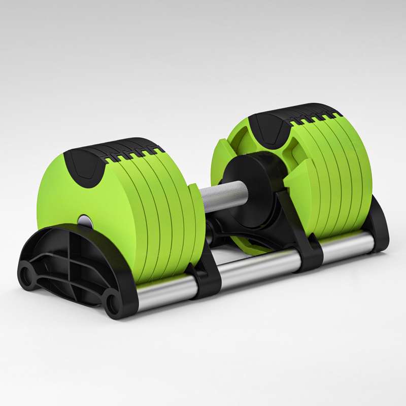 Free Weight Round Weightliftin - Adjustable Dumbbell Pair 40Kg 评论和价格