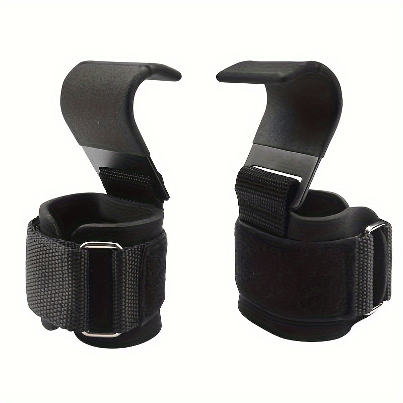 Weight Lifting Hook Grips With - Wrist Wraps Weightlifting Support 评论和价格