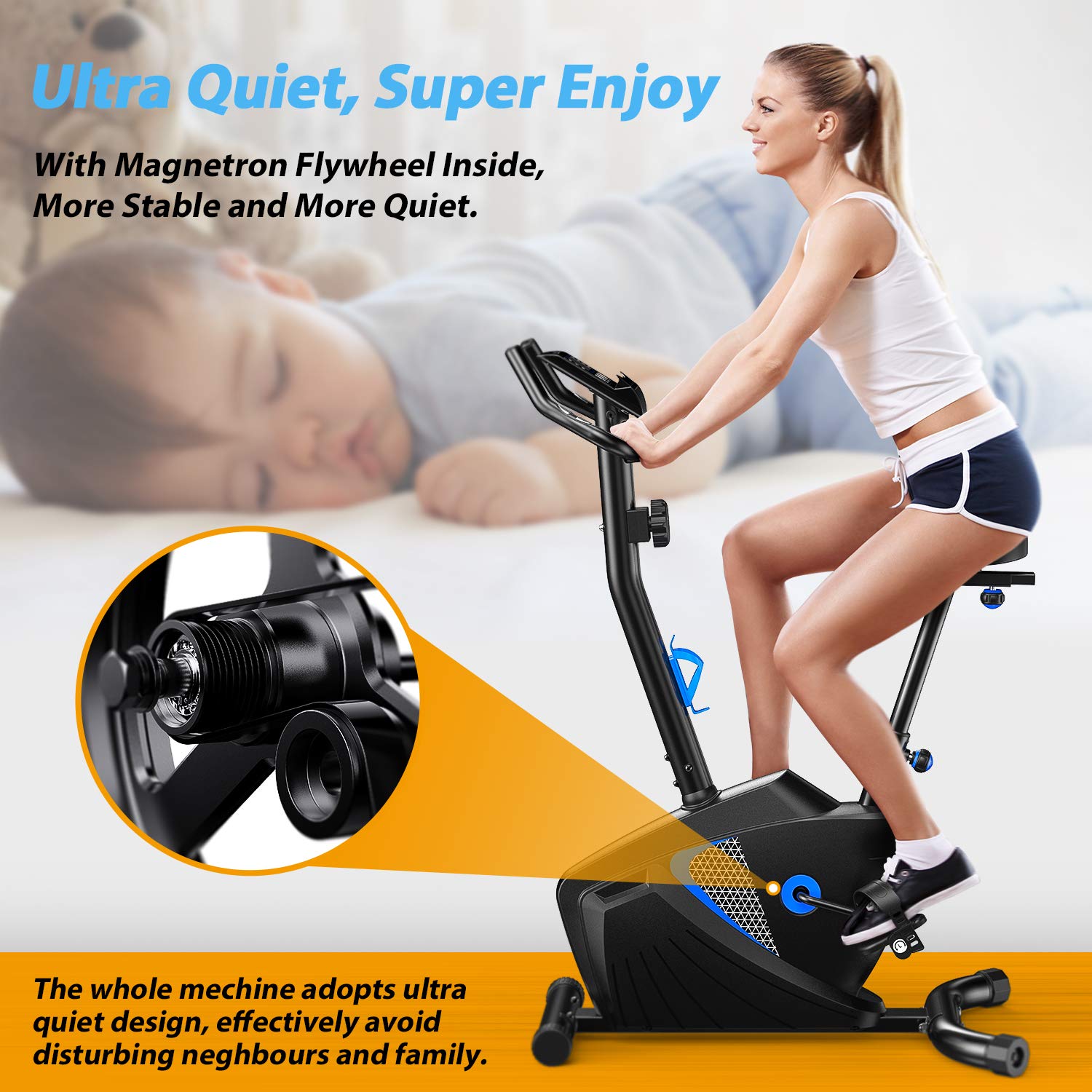 Adjustable Magnetic Resistance - Exercise Bike Magnetic Resistance 评论和价格