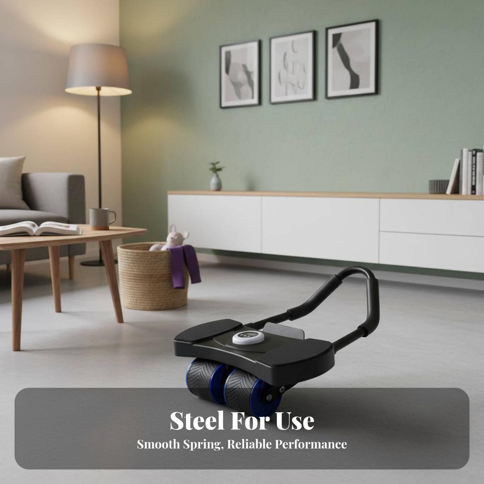 Core Exercise Equipment Abdomi - Ab Roller Wheel With Elbow Support 评论和价格