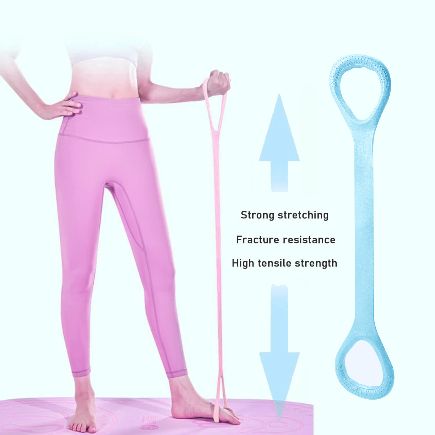 8 Fitness Resistance Band for  - Pilates Bar Kit With Resistance Bands 评论和价格