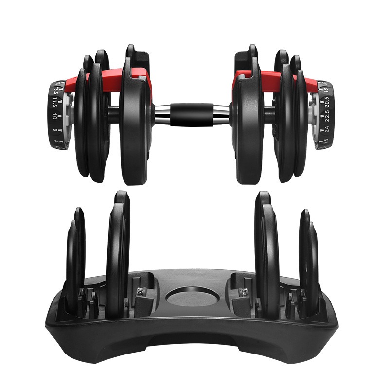 15-Level Quick-Adjust Dumbbell - Adjustable Dumbbell Pair 40Kg 评论和价格