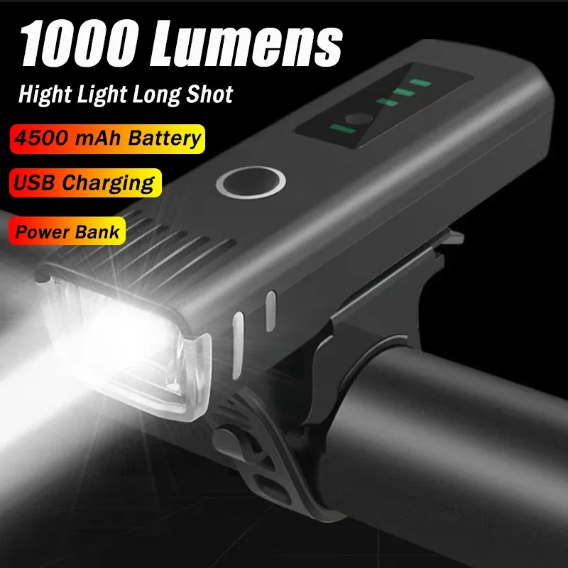 1000 Lumens Bicycle Front Ligh - Rechargeable Bicycle Headlight 1000 Lumen 评论和价格
