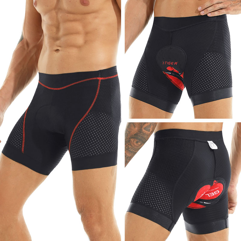 X-Tiger Cycling Shorts Upgrade - Padded Cycling Shorts 5D Gel 评论和价格