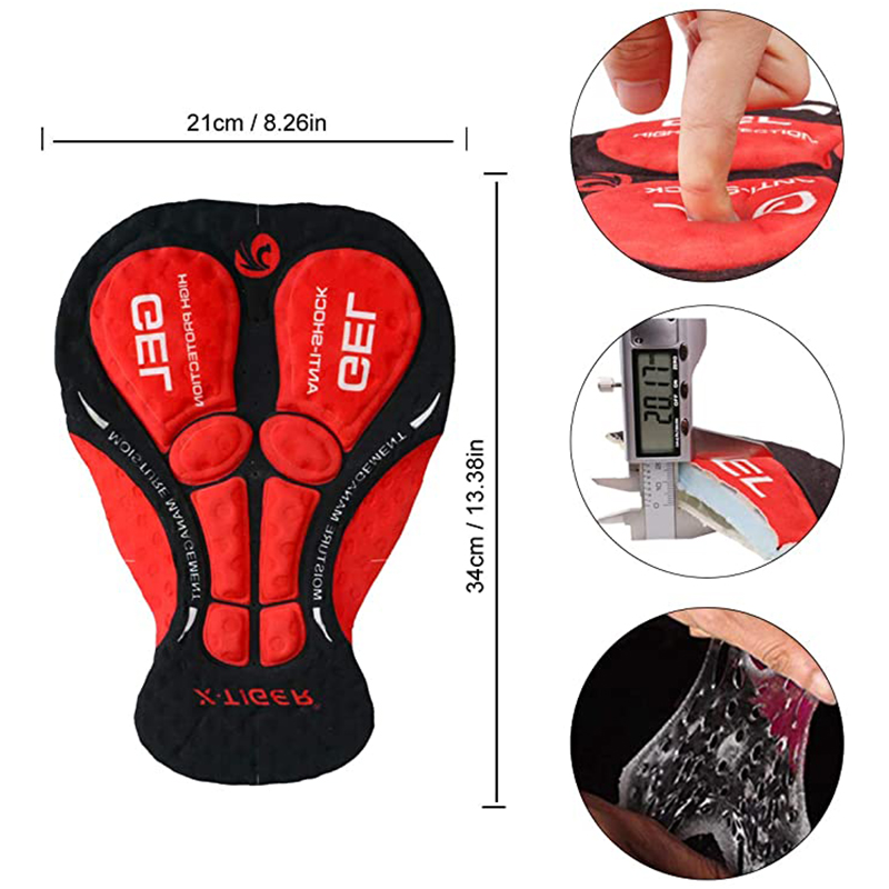 X-Tiger Cycling Shorts Upgrade - Padded Cycling Shorts 5D Gel 评论和价格