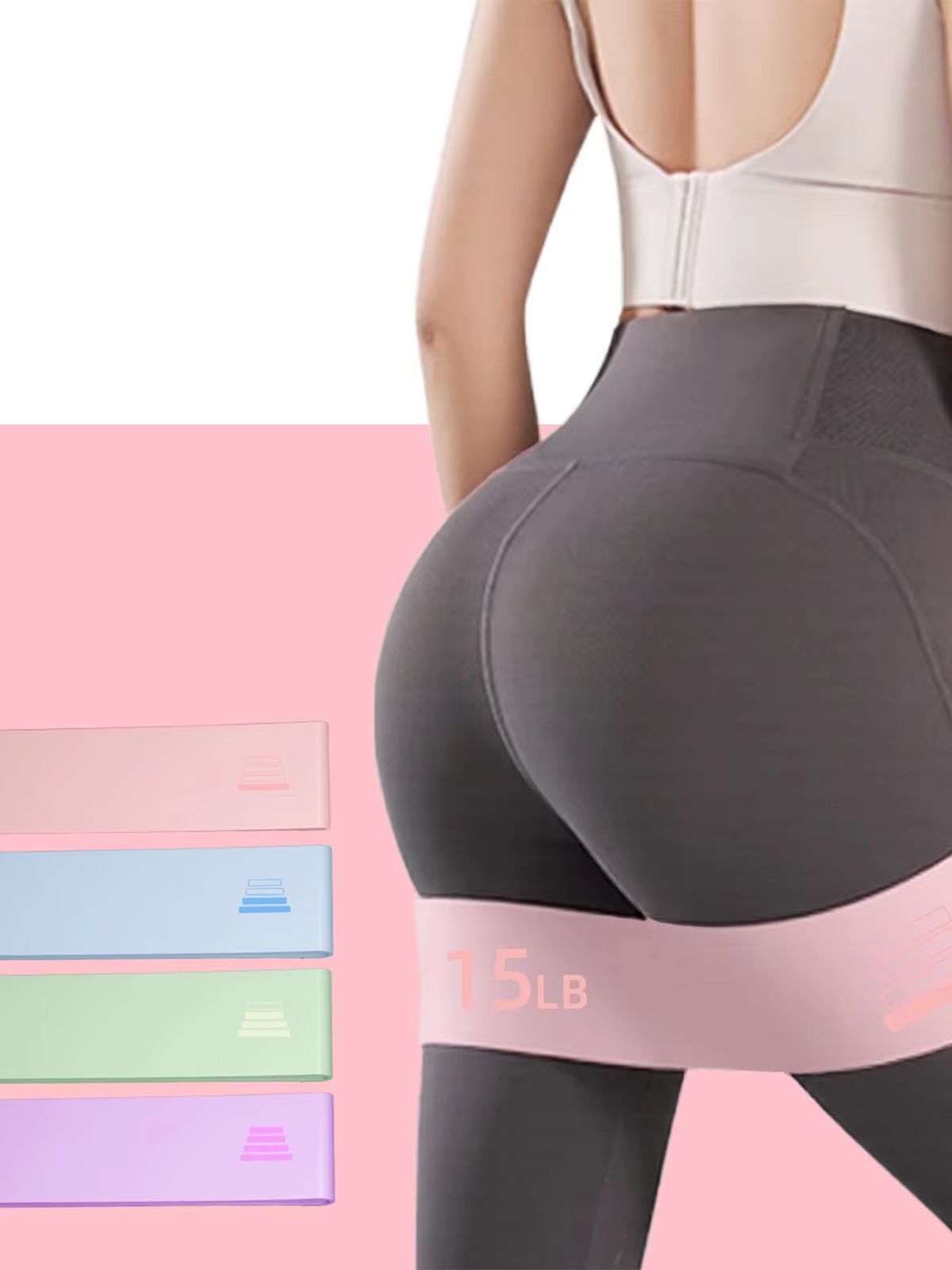 Stretch Bands for Exercise, Re - Pilates Bar Kit With Resistance Bands 评论和价格