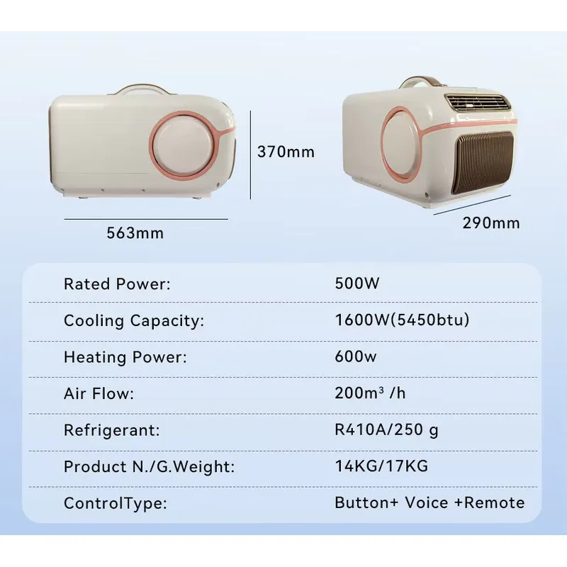 12V 24V Portable Car Air Condi - Fishing 评论和价格