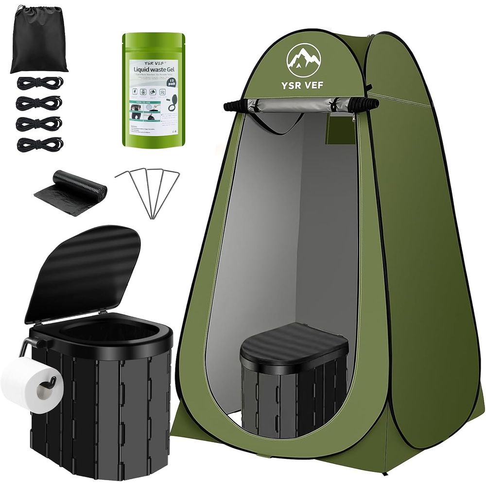 Portable Toilet Kit, Camping T - Camping 评论和价格