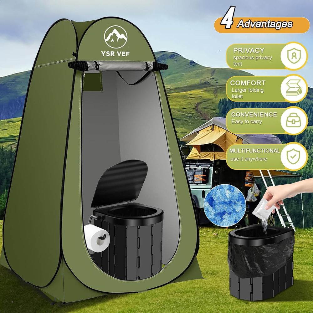 Portable Toilet Kit, Camping T - Camping 评论和价格