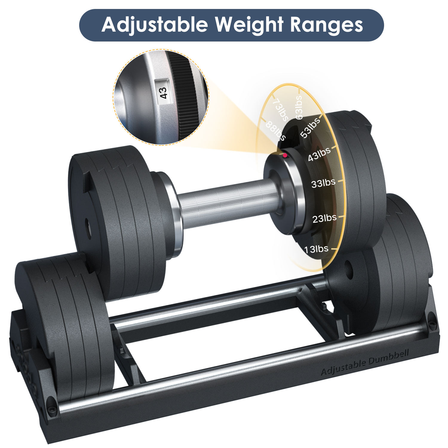 2026 Commercial Gym Equipment  - Adjustable Dumbbell Pair 40Kg 评论和价格