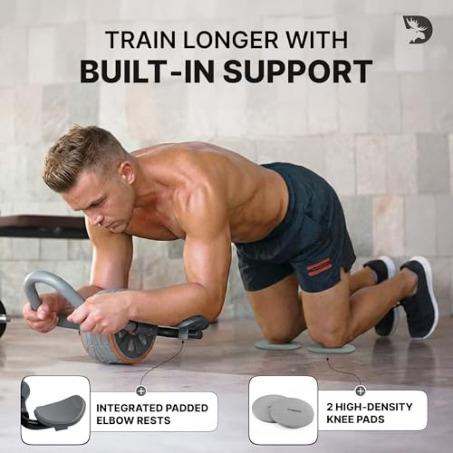 Ab Roller Wheel with Elbow Sup - Ab Roller Wheel With Elbow Support 评论和价格