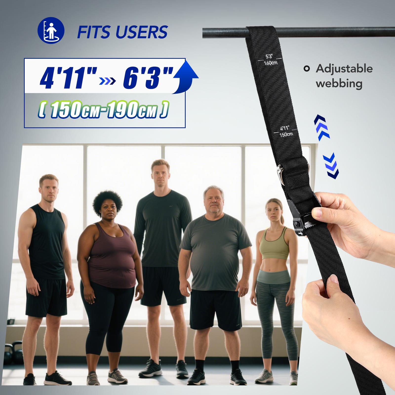 Heavy Duty Pull Up Assist Band - Resistance Bands Set With Handles 评论和价格