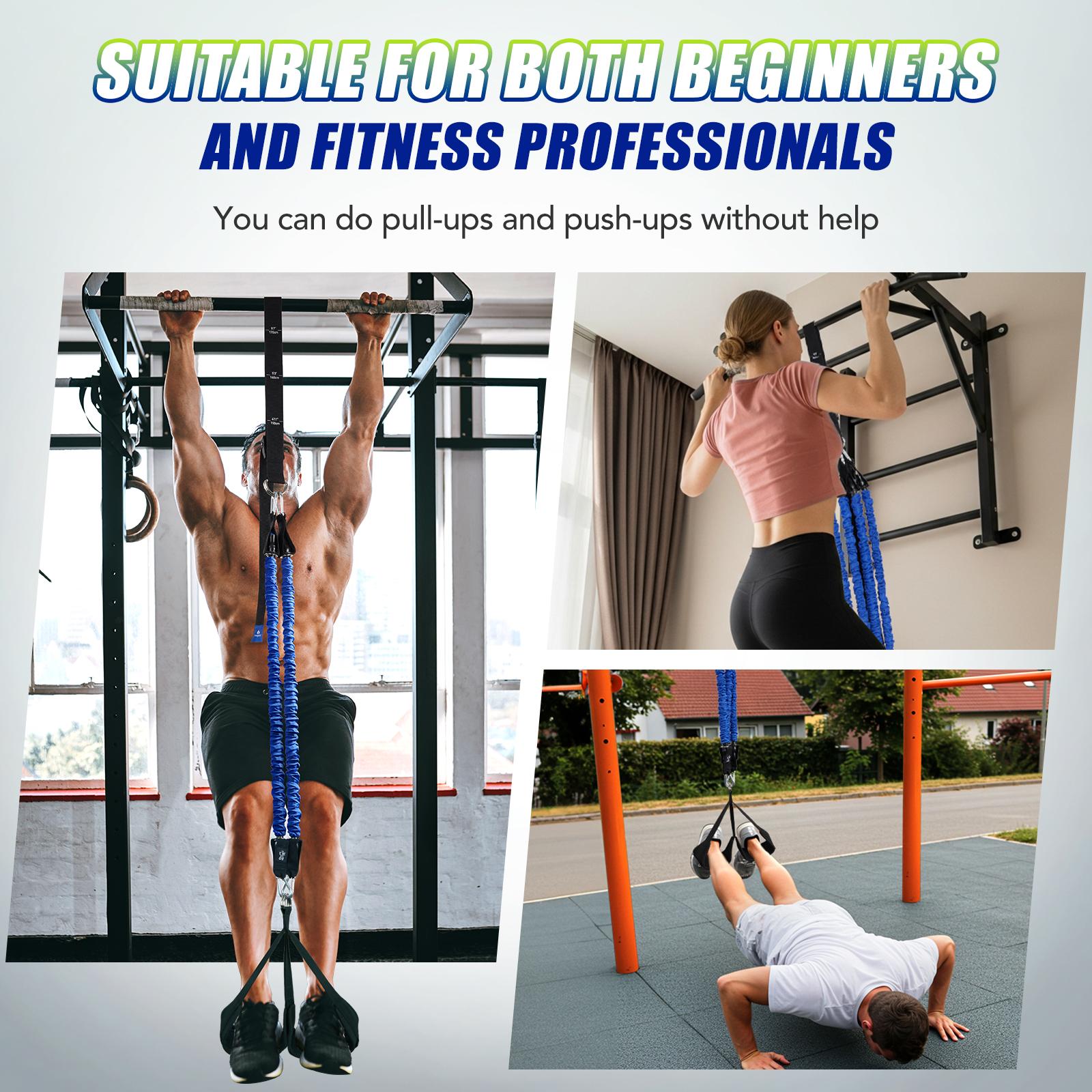 Heavy Duty Pull Up Assist Band - Resistance Bands Set With Handles 评论和价格