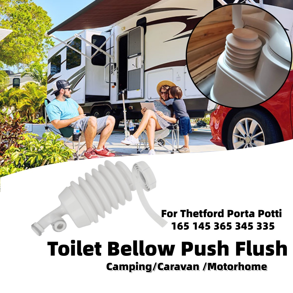 Toilet Bellow Push Flush For T - Camping 评论和价格