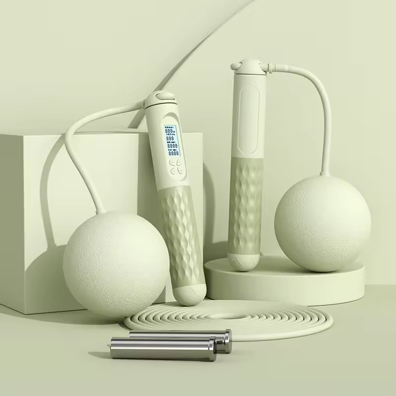 Professional Wireless  Fitness - Smart Jump Rope Digital Counter 评论和价格