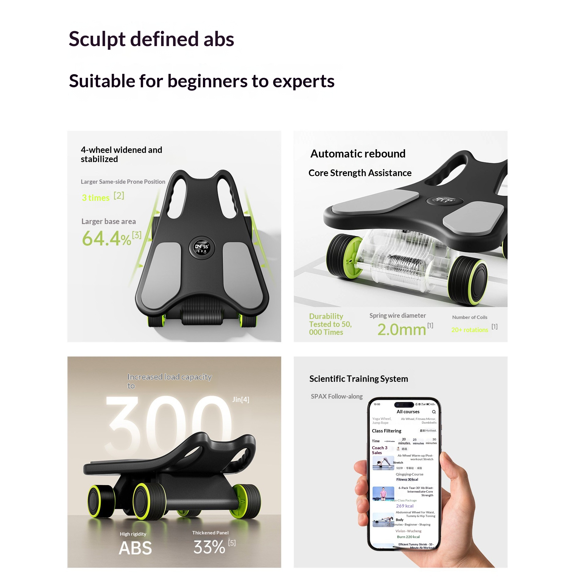 Ab Roller With Elbow Support A - Ab Roller Wheel With Elbow Support 评论和价格