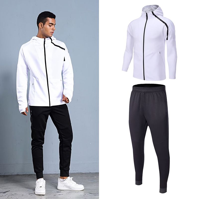 Men Hooded Sports Tracksuit Au - Cycling 评论和价格