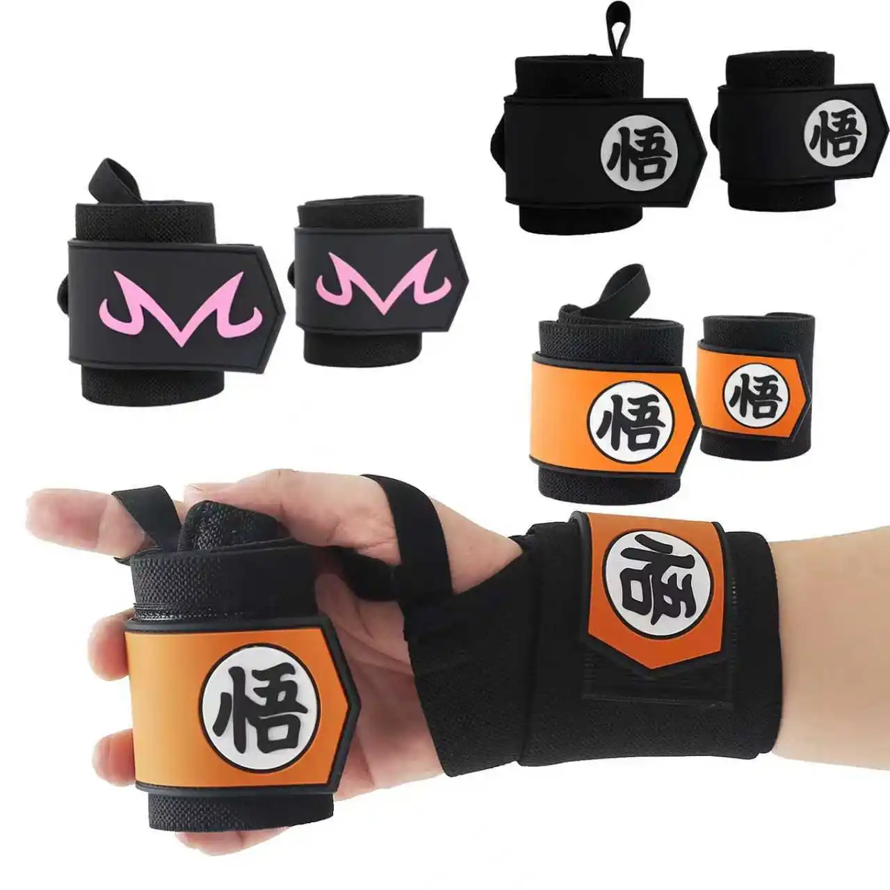 1 Pair Gym Sports Weight Lifti - Wrist Wraps Weightlifting Support 评论和价格