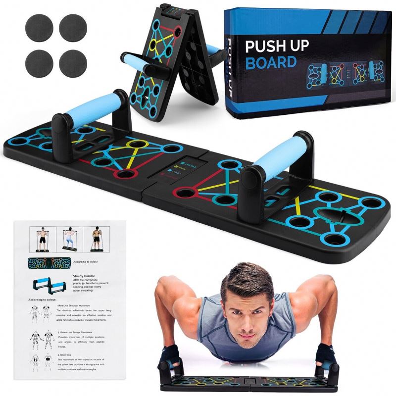 Multifunctional Foldable Exerc - Push Up Board Foldable Multi Function 评论和价格