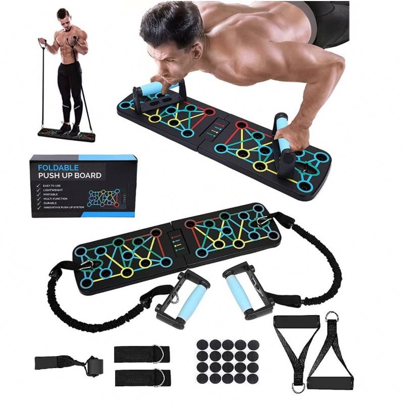 Multifunctional Foldable Exerc - Push Up Board Foldable Multi Function 评论和价格