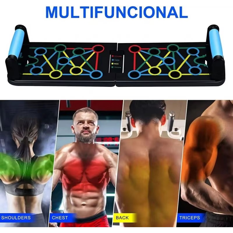 Multifunctional Foldable Exerc - Push Up Board Foldable Multi Function 评论和价格