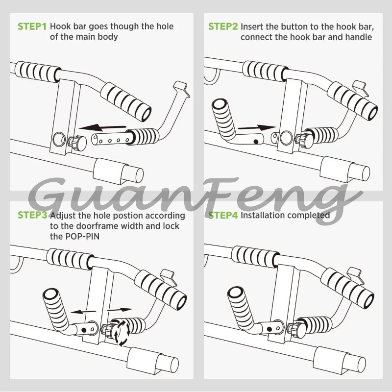 Door Frame No‑Screw Pull‑Up Ch - Door Pull Up Bar No Screw 评论和价格