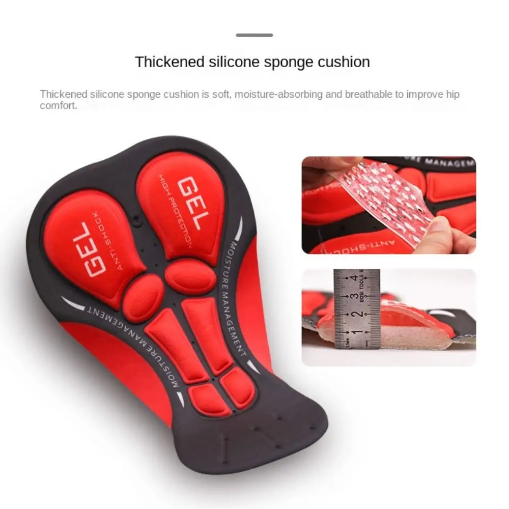 5D Gel Pad Shockproof Breathab - Padded Cycling Shorts 5D Gel 评论和价格
