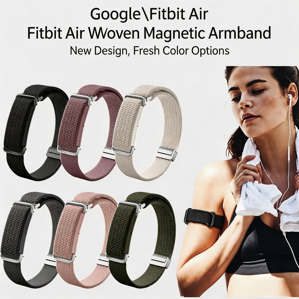 Nylon Wristband & Armband for  - Resistance Bands Set With Handles 评论和价格