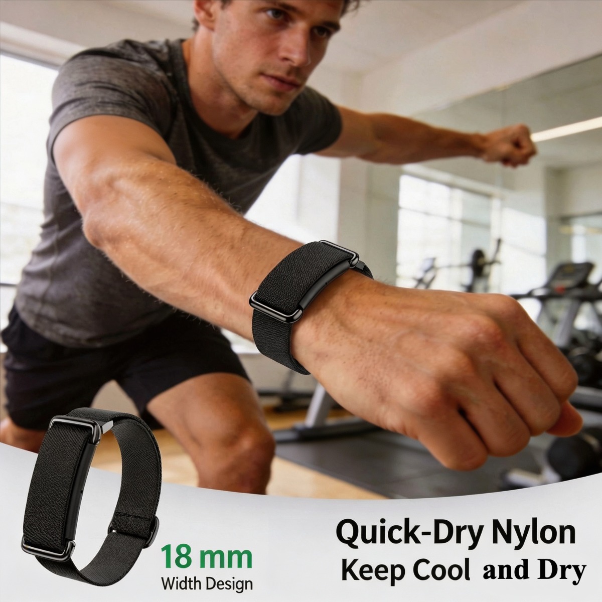 Nylon Wristband & Armband for  - Resistance Bands Set With Handles 评论和价格