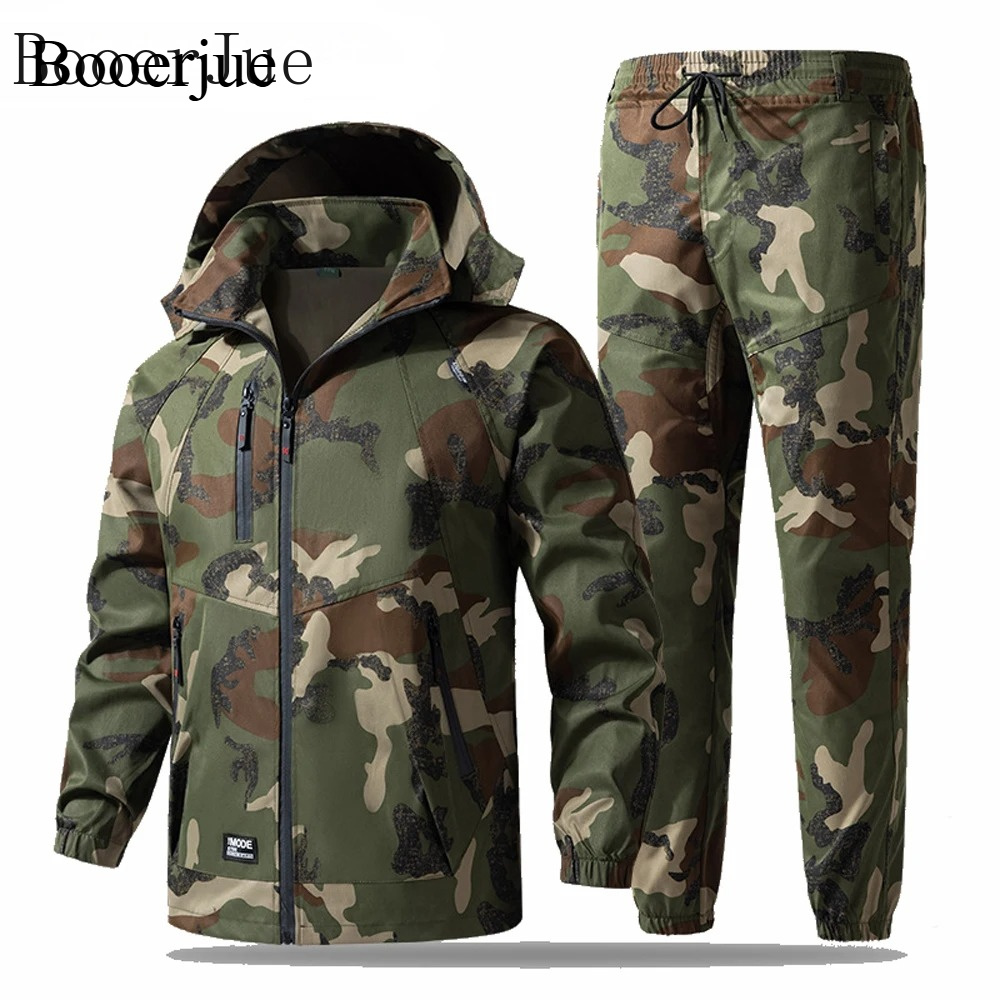 Spring Autumn Men's Camo Tacti - Hiking 评论和价格