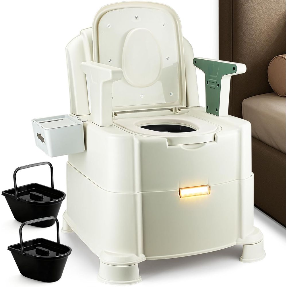 Bedside Commode, 500lbs Heavy  - Camping 评论和价格