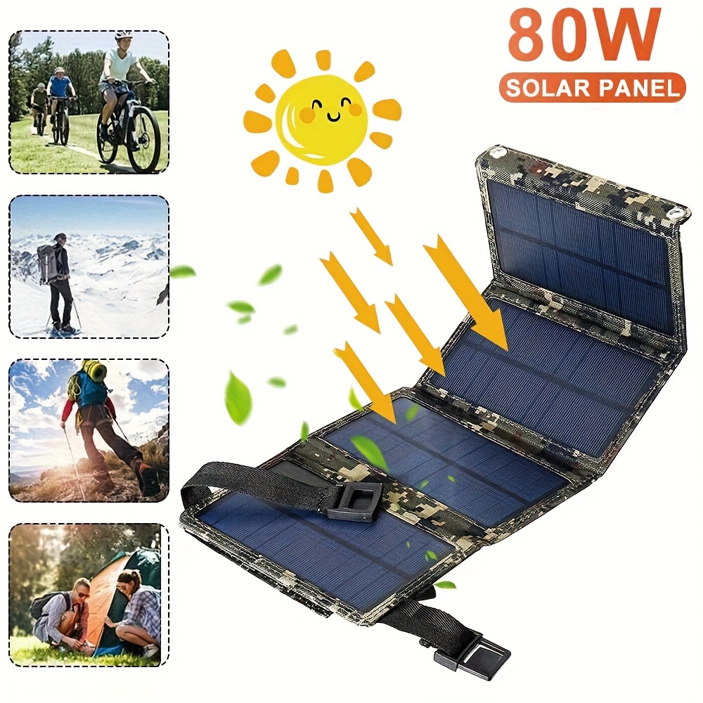 [Solar Panel] 80W Portable Fol - Hiking 评论和价格