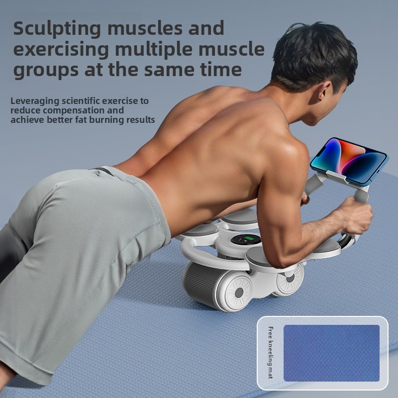 Four Elbow Support, Abdominal  - Ab Roller Wheel With Elbow Support 评论和价格
