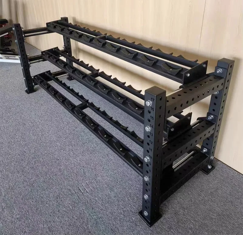 Commercial Dumbbell Storage Ra - Fitness Equipment 评论和价格