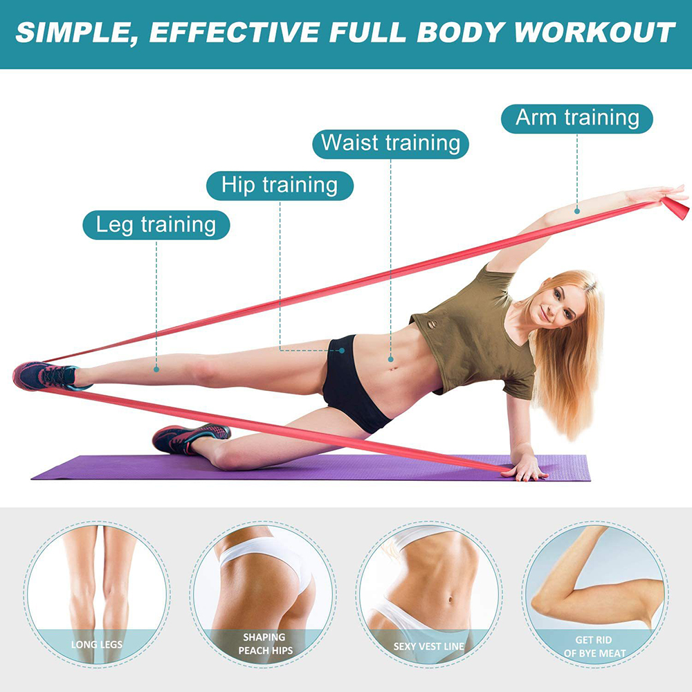 Yoga Sport Resistance Bands Pi - Pilates Bar Kit With Resistance Bands 评论和价格