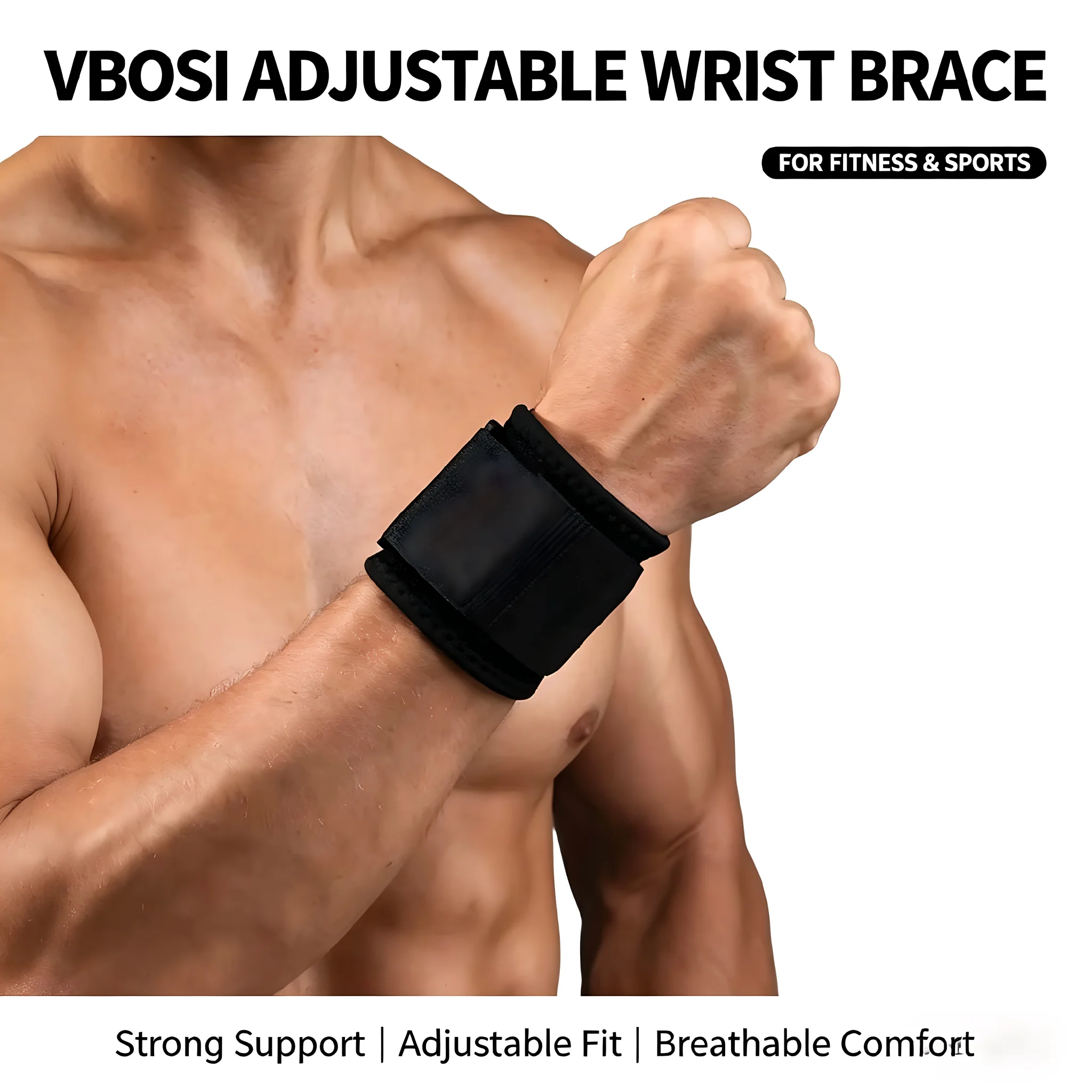 Professional Breathable Wrist  - Wrist Wraps Weightlifting Support 评论和价格