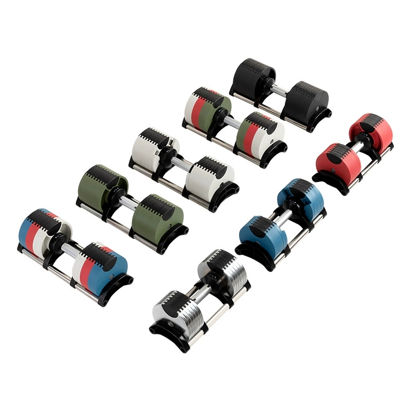 for home fitness cast iron pla - Adjustable Dumbbell Pair 40Kg 评论和价格