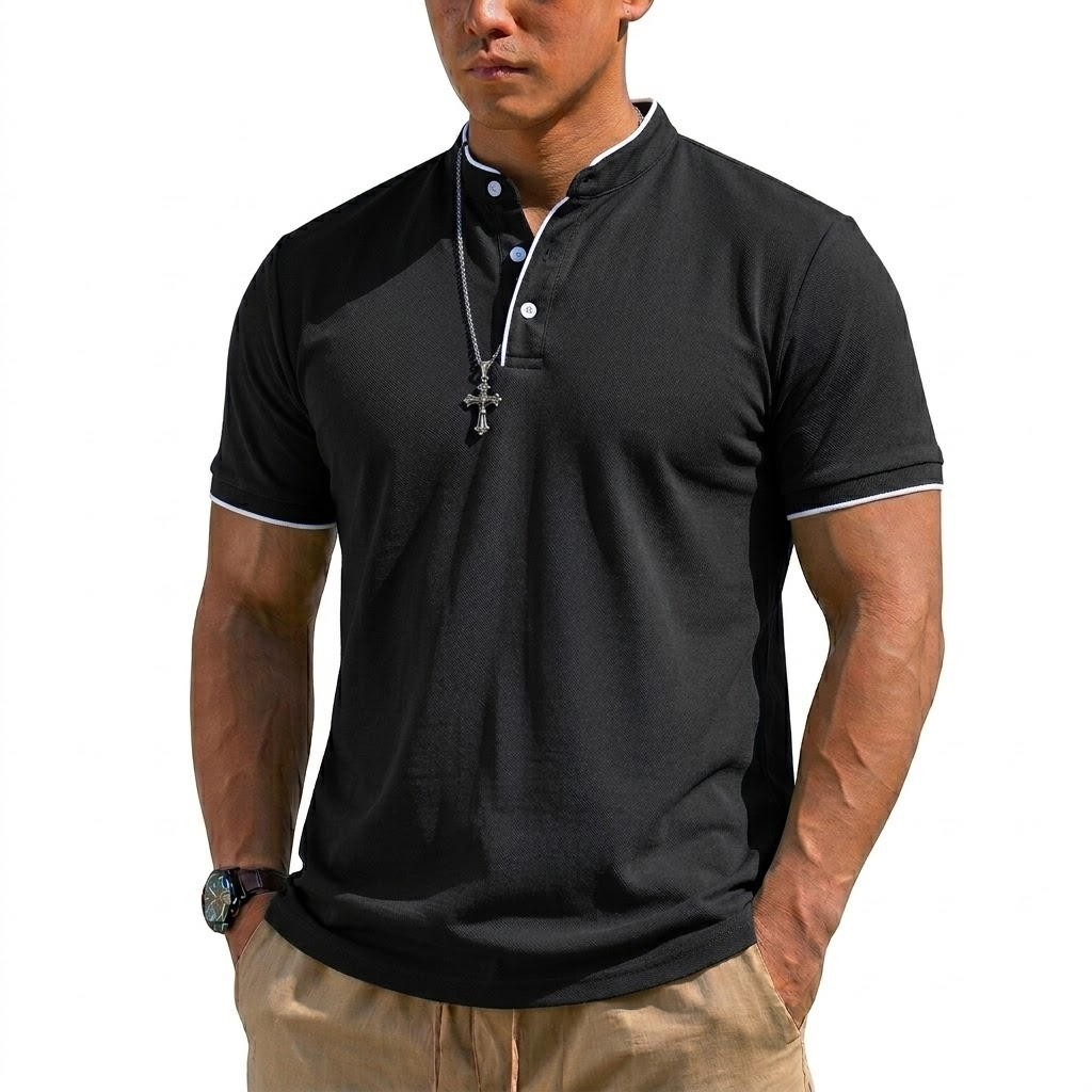 Summer Short Sleeve Henley Shi - Hiking 评论和价格