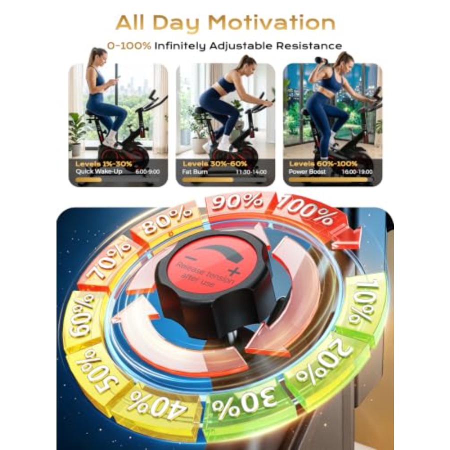 Home gym exercise bike with 35 - Exercise Bike Magnetic Resistance 评论和价格