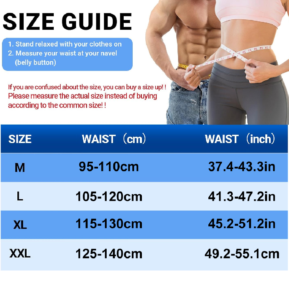 1PC Men Zipper Sauna Waist Tra - Sweat Waist Trainer Belt Neoprene 评论和价格