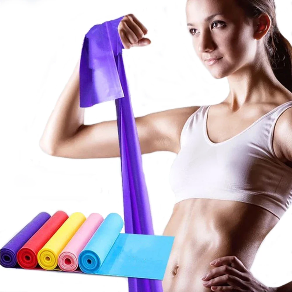 Yoga Elastic Bands Portable Pi - Pilates Bar Kit With Resistance Bands 评论和价格