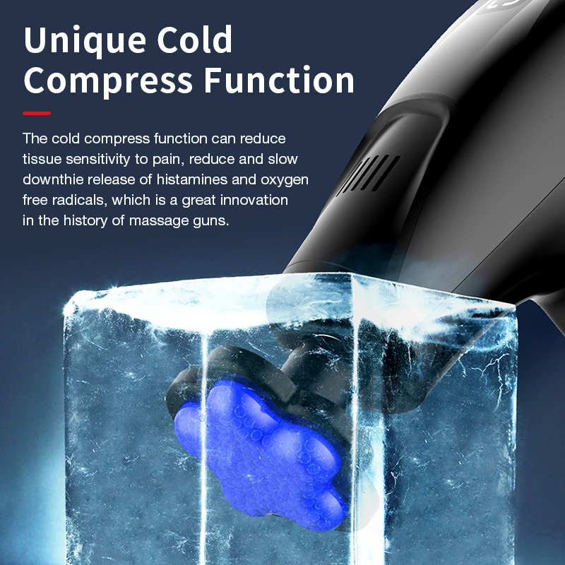 New Cold Compress Massage Gun  - Electric Massage Gun Deep Tissue 评论和价格