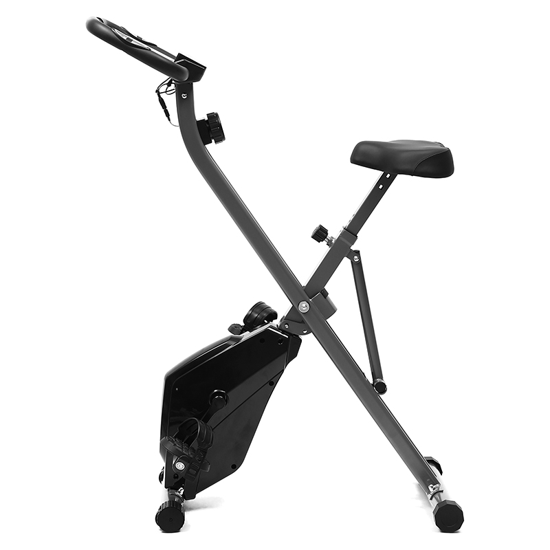 Space Saving Foldable Indoor C - Exercise Bike Magnetic Resistance 评论和价格