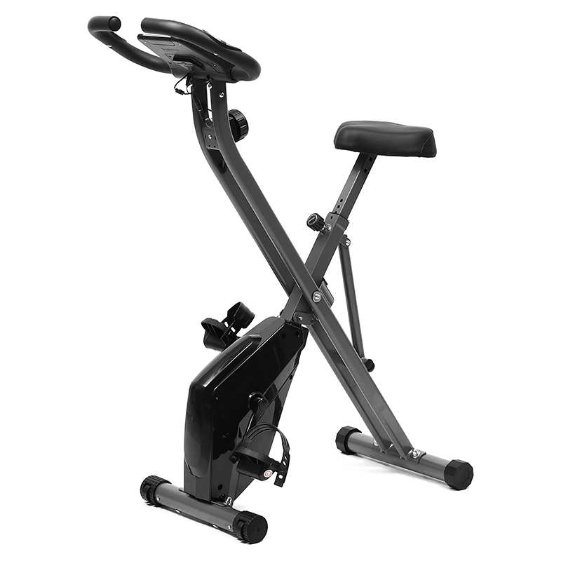 Space Saving Foldable Indoor C - Exercise Bike Magnetic Resistance 评论和价格