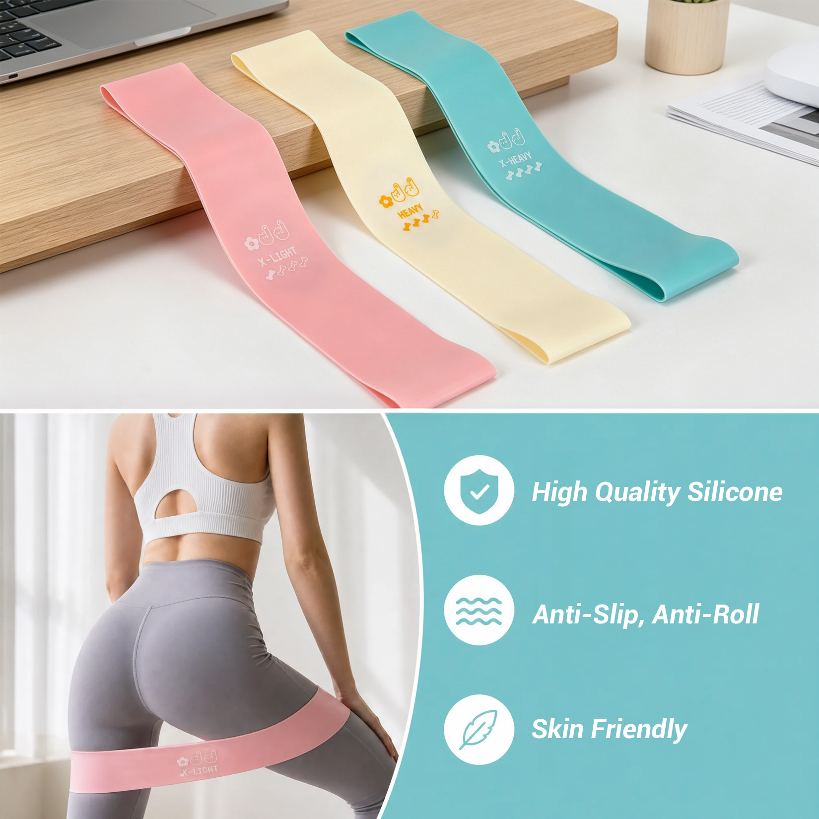 Pilates Training Set, 6-in-1 P - Pilates Bar Kit With Resistance Bands 评论和价格